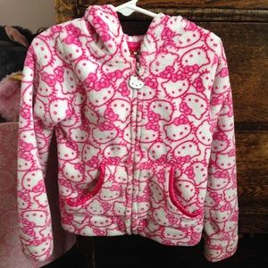 Fluffy Hello Kitty Jacket